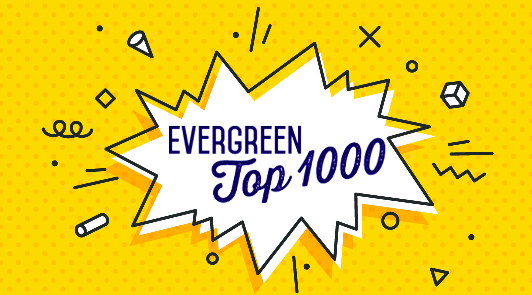 Doe de Evergreen Top 1000 2020 quiz MAX Vandaag