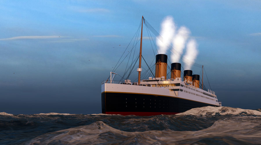 Titanic, het onzinkbaar geachte schip zinkt toch MAX Vandaag Titanic, het onzinkbaar geachte schip zinkt toch MAX Vandaag