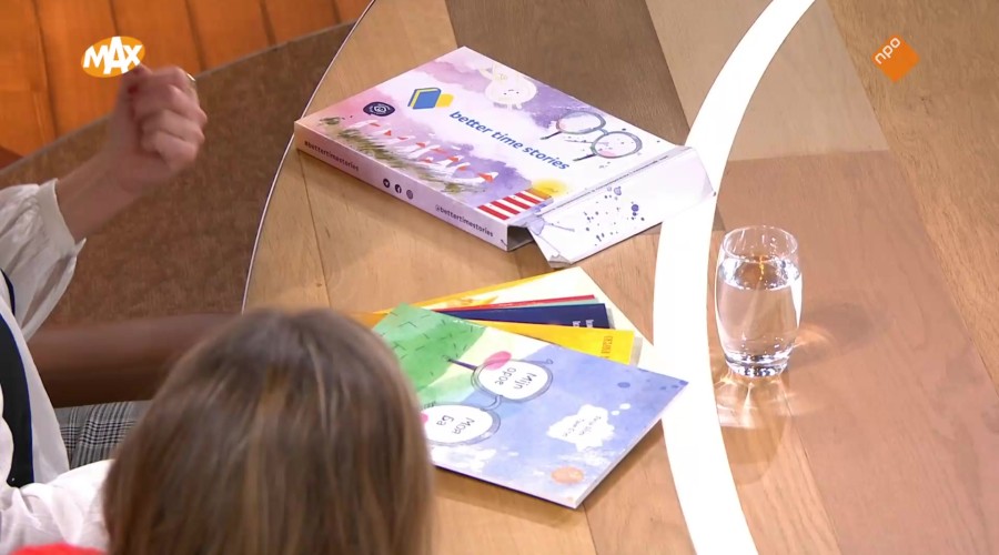 Prinses Laurentien over Better Time Stories: Oekraïense familieleden spreken kinderboeken in voor gevluchte kinderen