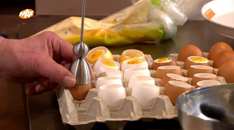 Speciaal voor Pasen: Robèrt van Beckhoven laat zien hoe u gevulde eierschalen maakt