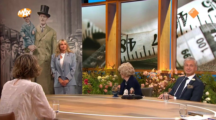 Tanya Commandeur portretteert ‘De reus van Amsterdam’ (2,42 meter): “Op zijn 7e al 2 meter lang”