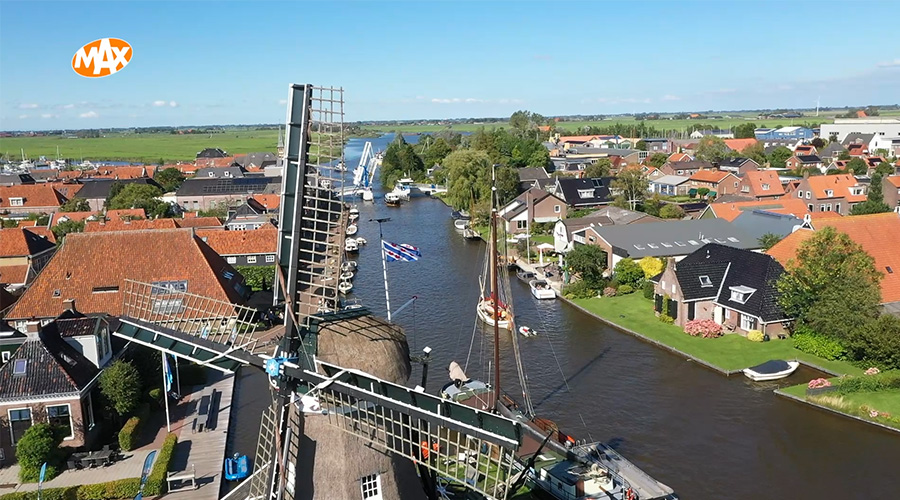 Vanaf deze locaties was 2 weken lang het MAX Skûtsje Journaal
