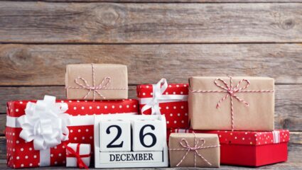 Kerstcadeautjes op tweede kerstdag