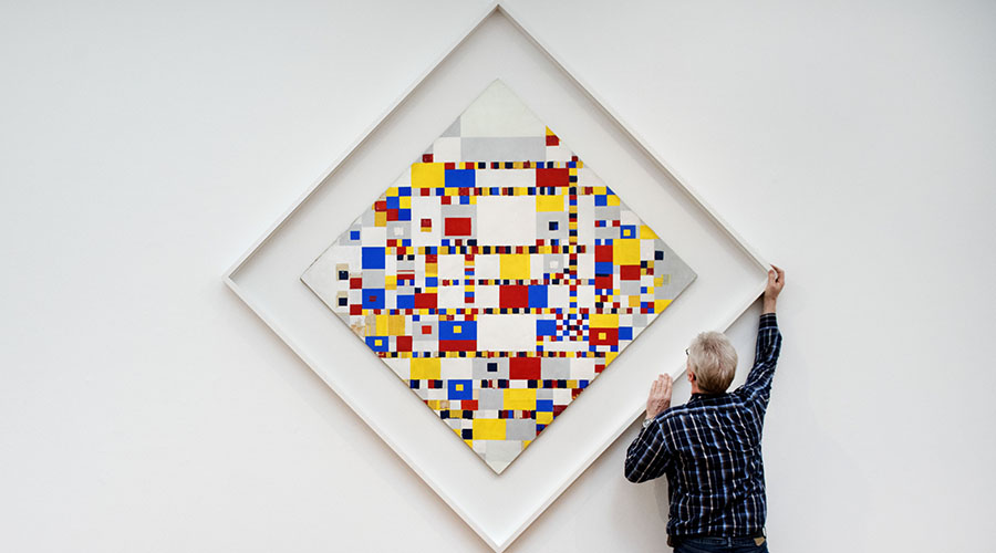 MAX Vandaag puzzel: maak Victory Boogie Woogie in het Kunstmuseum Den
