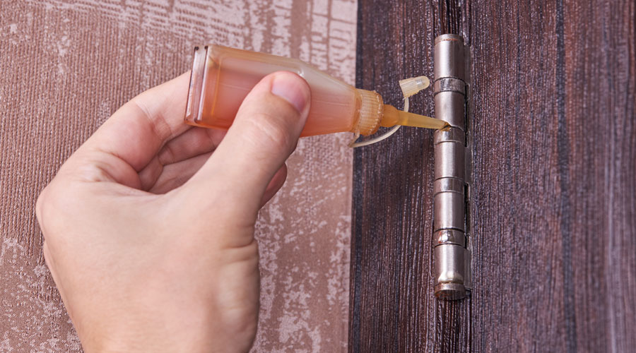 piepende deur smeren