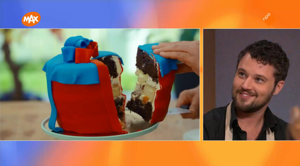 Mitchell is 4e afvaller van Heel Holland Bakt seizoen 12: ‘Er kwam aardig wat stress bij kijken, thuis en in de tent’