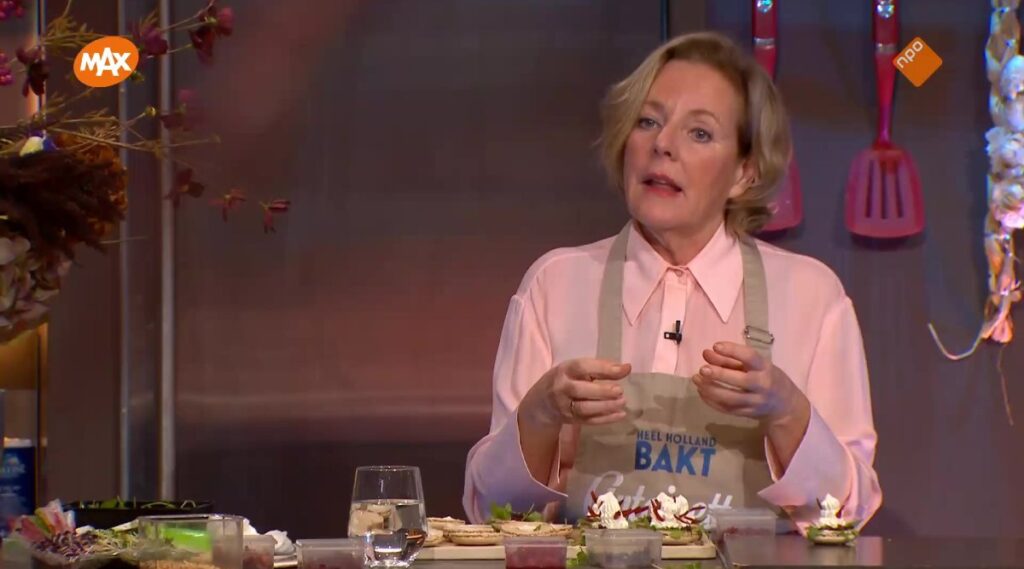 Antoinette is 6e afvaller van Heel Holland Bakt seizoen 12: “Mijn cardioloog zei: als je dat gaat doen, komt het wel goed met je hart”