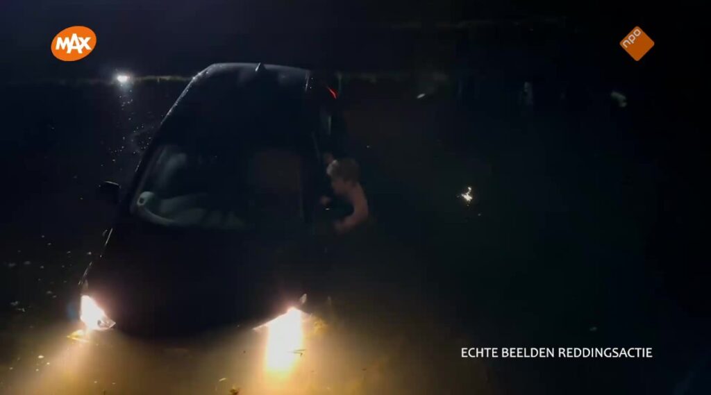 Nationale Heldendag 2024: Thijs bevrijdt vrouw uit auto in het water