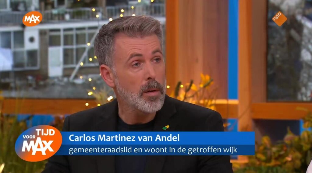 Carlos Martinez van Andel over explosie in Mariahoeve (Den Haag): “Het was zo heftig, het leek wel oorlogsgebied”