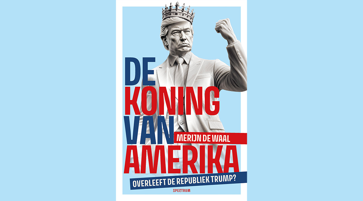 Win boek De koning van Amerika van Merijn de Waal