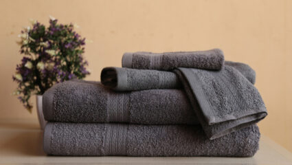 Zichtbare strepen op handdoeken.