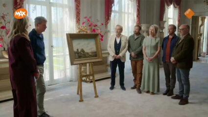 Een schilderij van Charles Leickert, in Van onschatbare waarde.