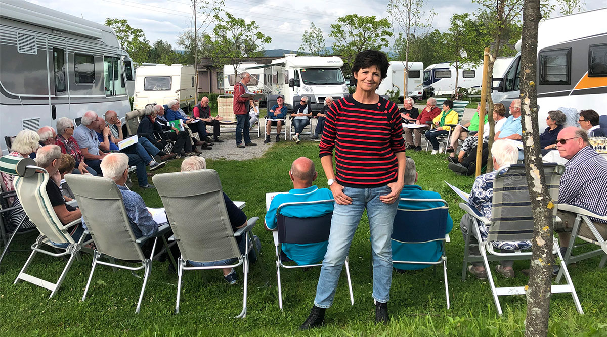 Puzzel: maak Martine voor de kampeergroep uit 2019 compleet.