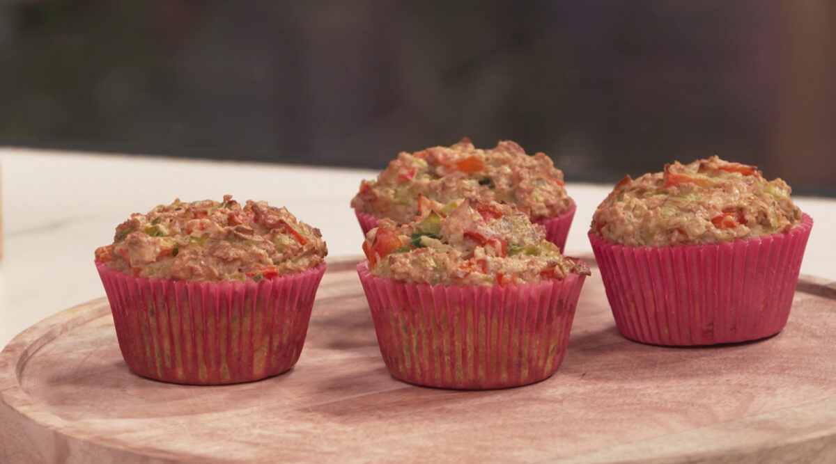 Kook mee met MAX: hartige ontbijtmuffins met havermout