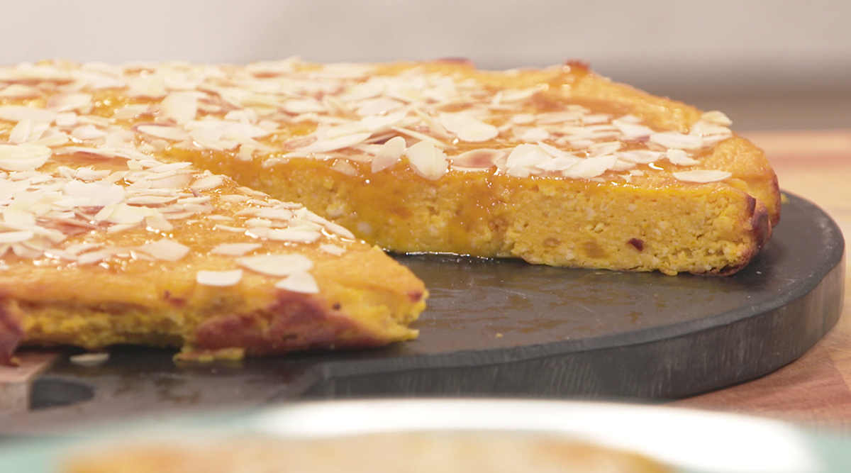 Kook mee met MAX: clafoutis met pompoen