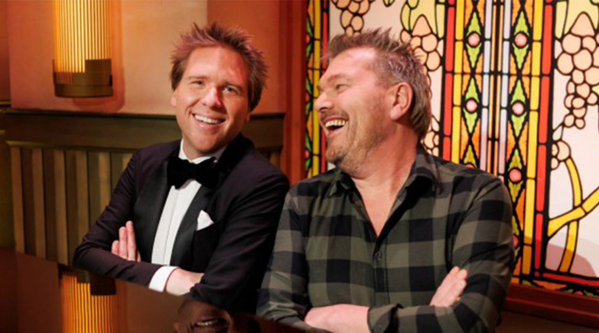 Sjoerd van Ramshorst en Klaas van Dijk in Met het Mes op Tafel