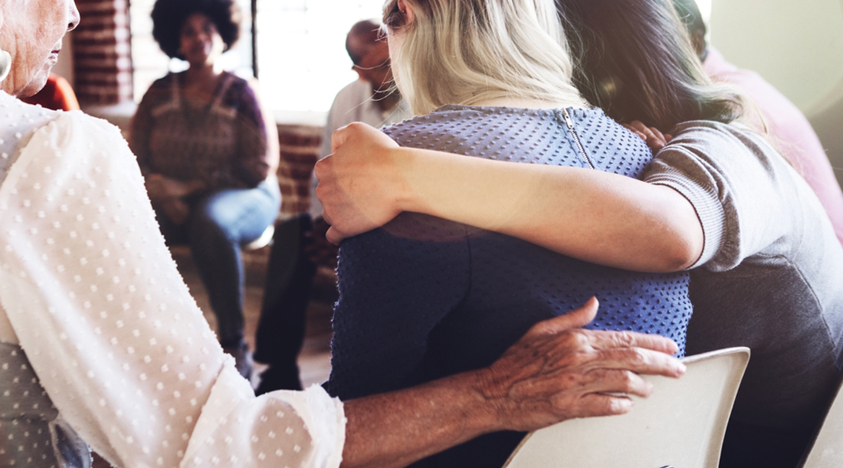 Gezamenlijk rouwen in het Nabestaandencafé