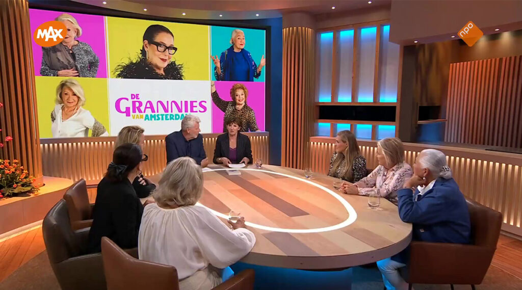 De Grannies van Amsterdam delen een nieuwtje in Tijd voor MAX