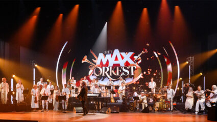 Het MAX Orkest tijdens het concert.