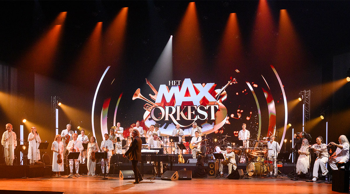 Het MAX Orkest tijdens het concert.