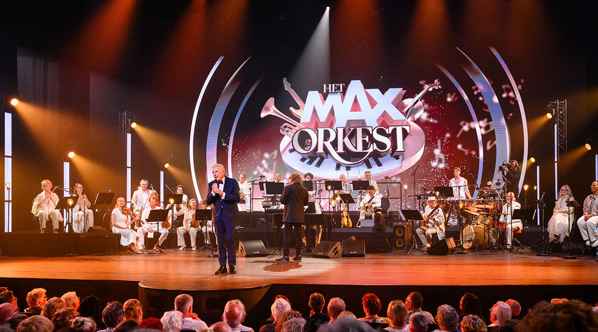 Het optreden van Het MAX Orkest.