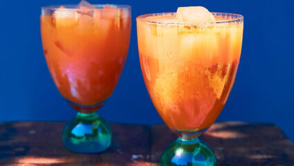 Jamaicaans wortelsap van Welmoed Bezoen