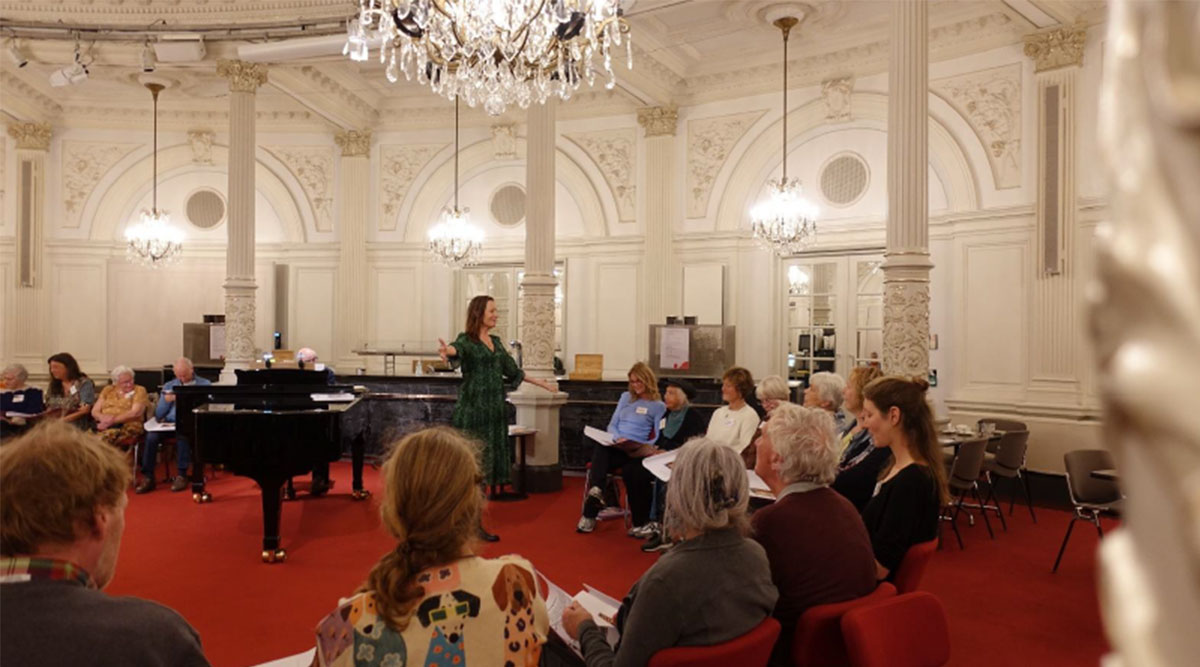 Maartje de LintでZing-Cirkel ConcertgeBouwを獲得します