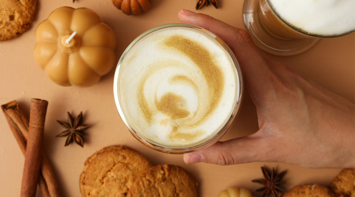 Een pumpkin spice latte