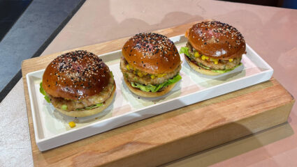 De garnalenburger van Ramon Brugman.