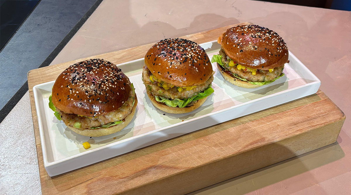 De garnalenburger van Ramon Brugman.