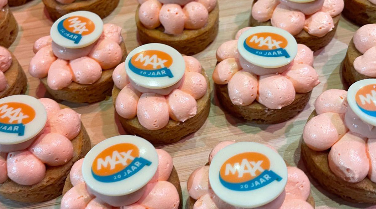 Ronde oranje slofjes van Robèrt