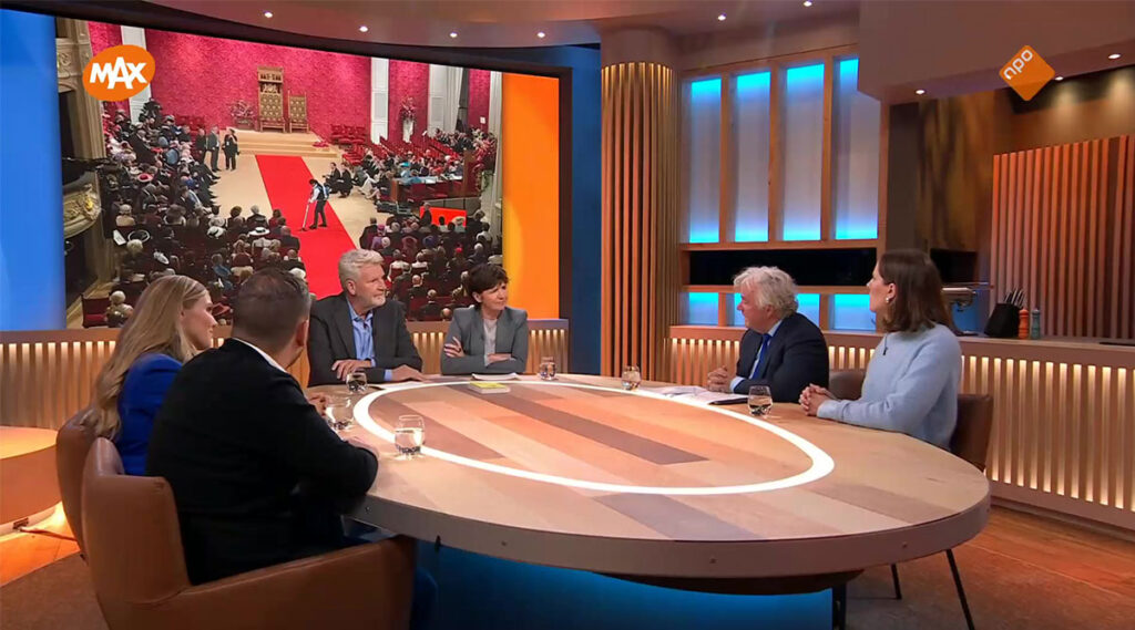 Kees Boonman, Josine Droogendijk en Charlotte Nijs blikken terug op Prinsjesdag 2025