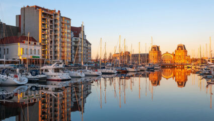 Puzzel: maak de haven van Oostende compleet.