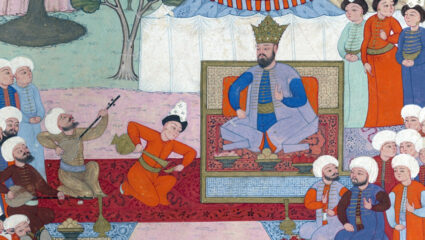 Een Perzische miniatuur.