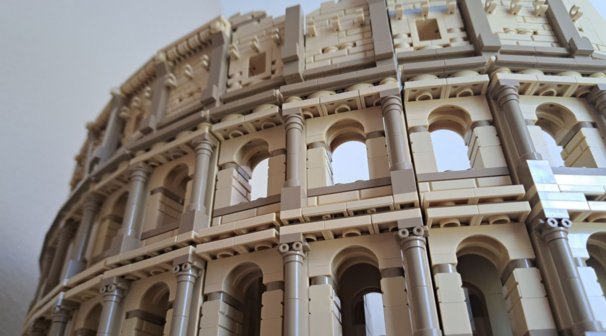 Puzzel Colosseum van LEGO