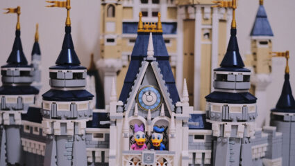 Puzzel Disney-kasteel van LEGO