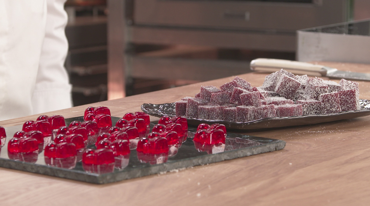 Bak mee met MAX: winegums en patés de fruits