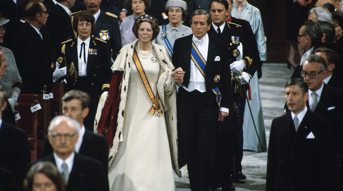 De kroning van koningin Beatrix, geen glazen plafond voor haar