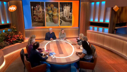 Janny van der Heijden bij Tijd voor MAX over de workshop middeleeuws koken.