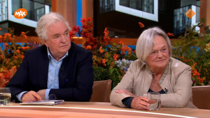 Kees Boonman in het tv-programma Tijd voor MAX.