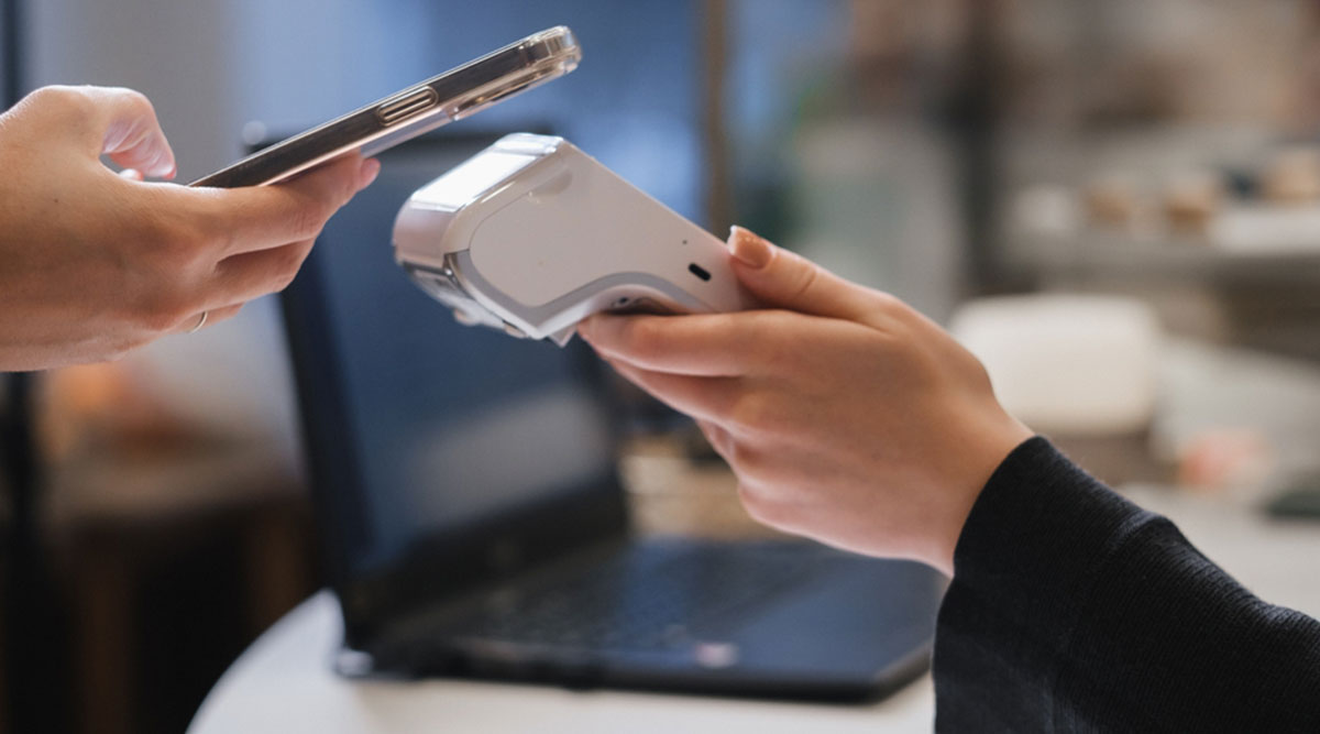 betalen met een telefoon