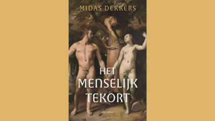 De omslag van het boek Het menselijk tekort van Midas Dekkers.