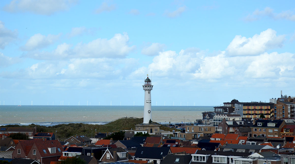 De vuurtoren van Egmond aan Zee.