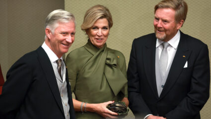 Prins Philip, koningin Máxima en koning Willen-Alexander