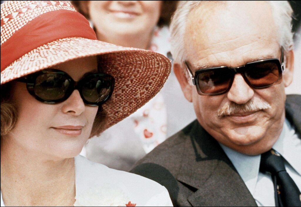 Grace Kelly en prins Rainier van Monaco