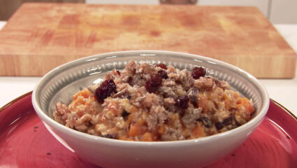 Kook mee met MAX: pompoenhavermout-met-walnotencrunch.