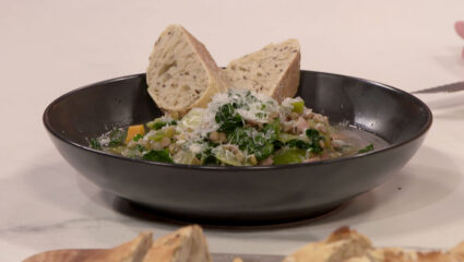 Kook mee met MAX: Italiaanse linzensoep met cavolo nero en pancetta