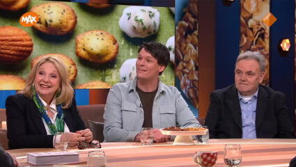 Rutger van den Broek en Janny van der Heijden bij Tijd voor MAX.