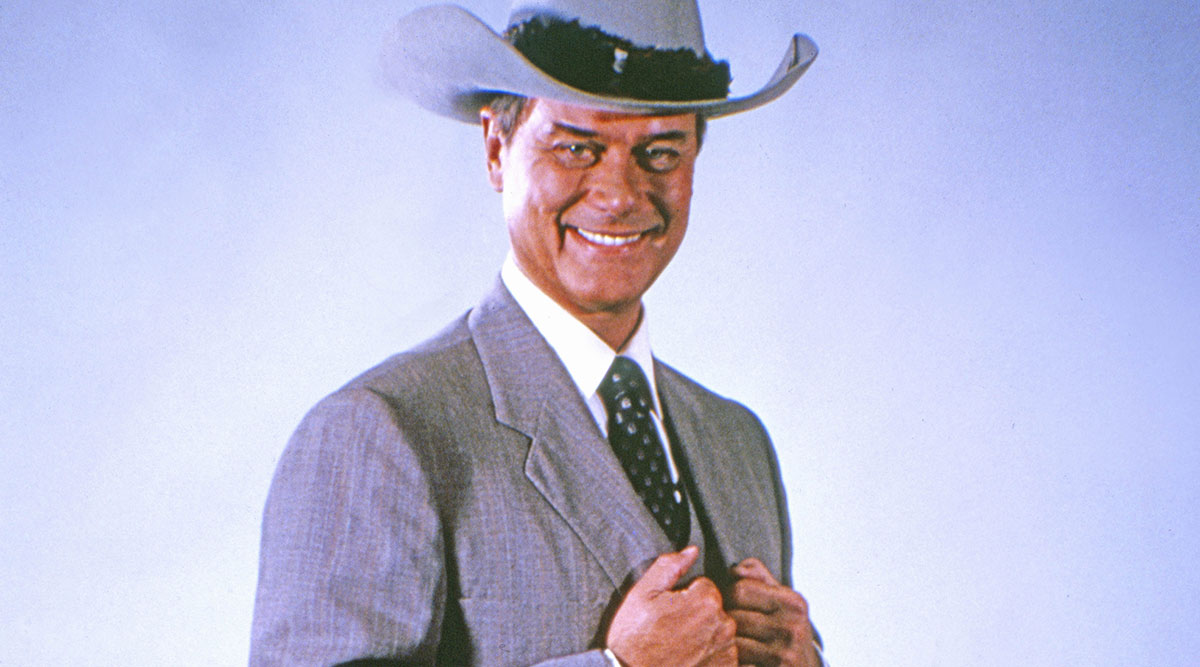 Larry Hagman als J.R. Ewing in Dallas