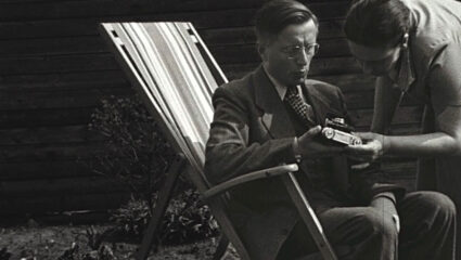 Dick Boer met zijn fototoestel